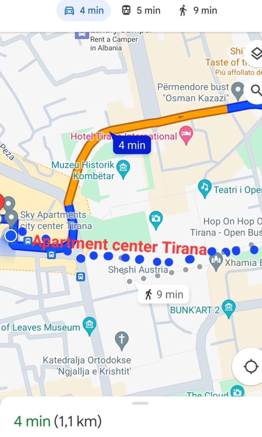 Apartament Center Тирана Номер фото